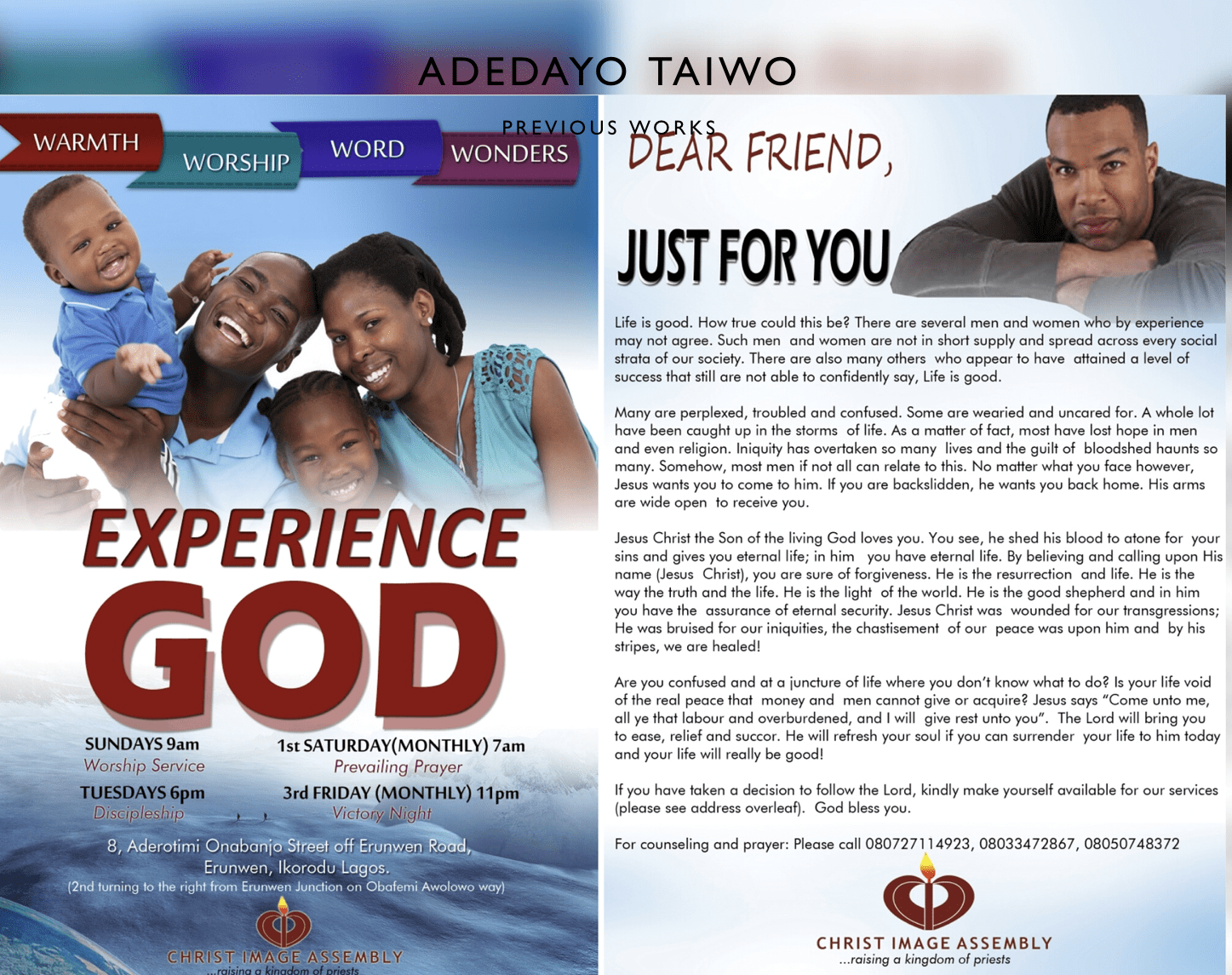 Landingpage Dayo